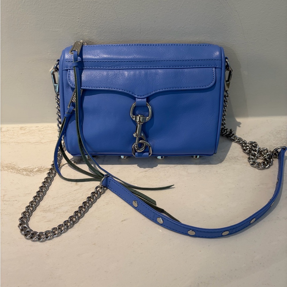 Rebecca Minkoff Mac Crossbody Bag with Silver Chain